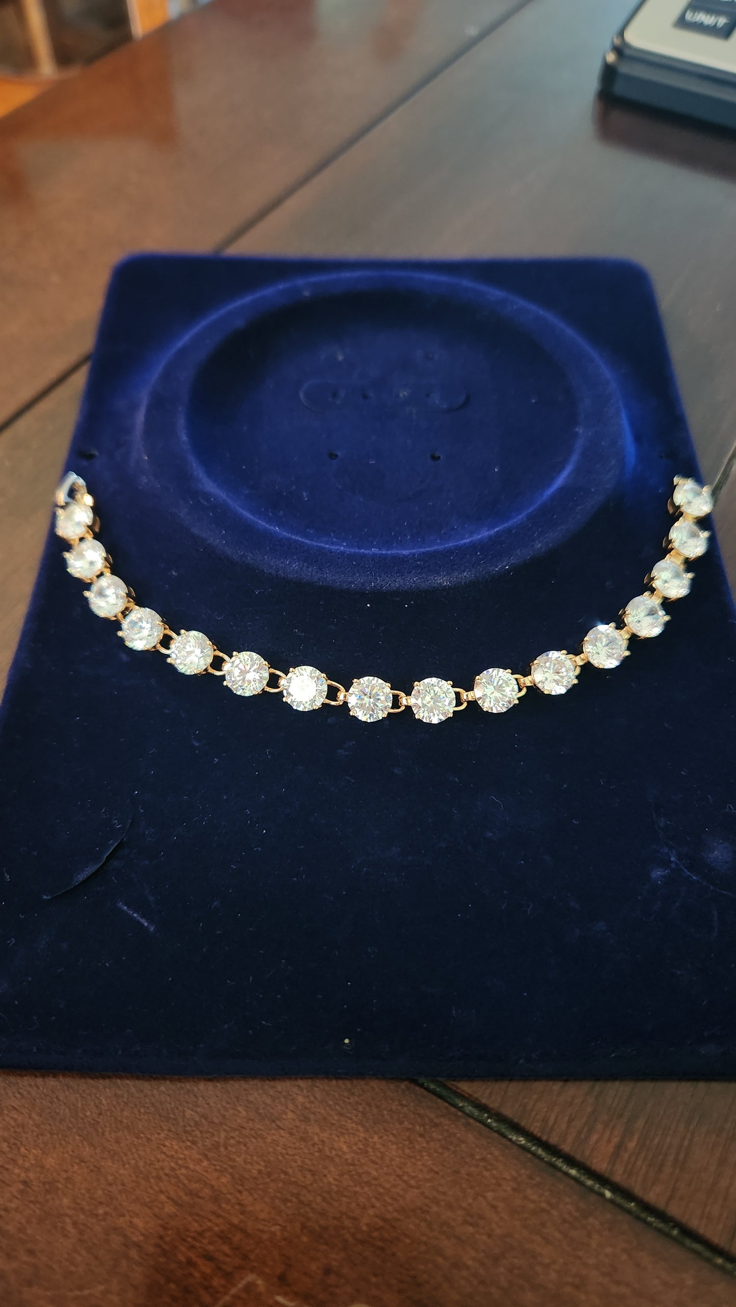 Rose Gold Large Studed Bracelet
