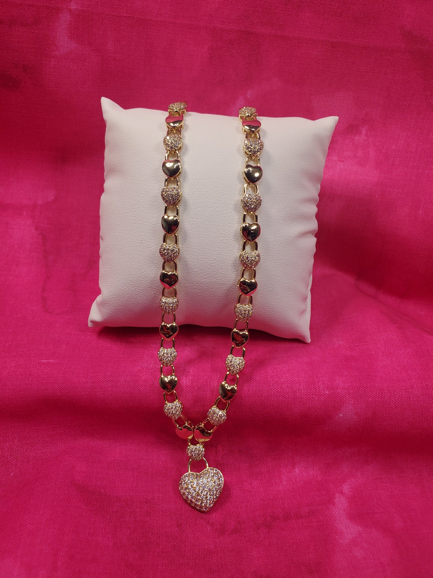 Set de Corazones en estilo Cubano