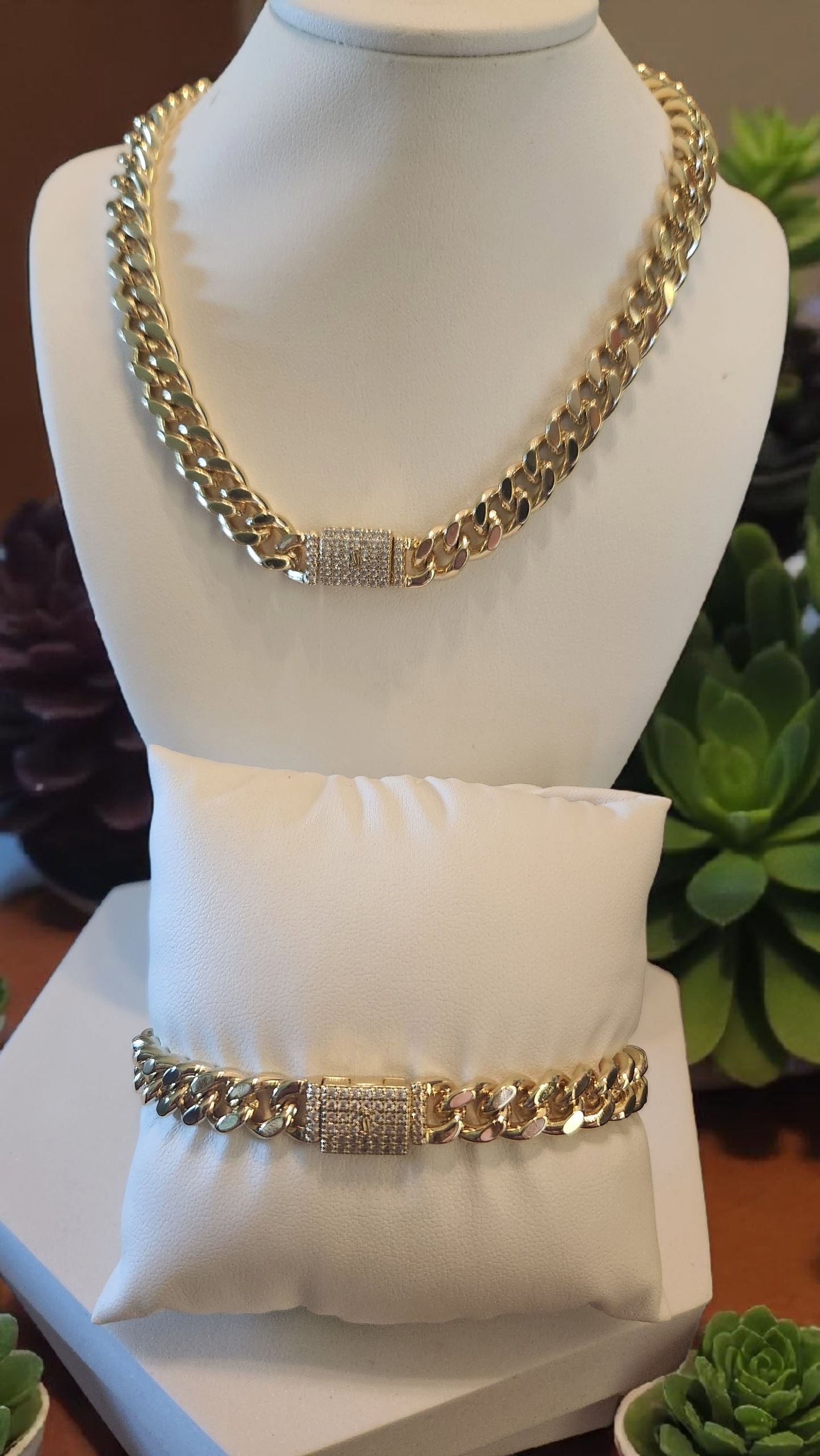 Monaco Chain & Bracelet Premium 8mm