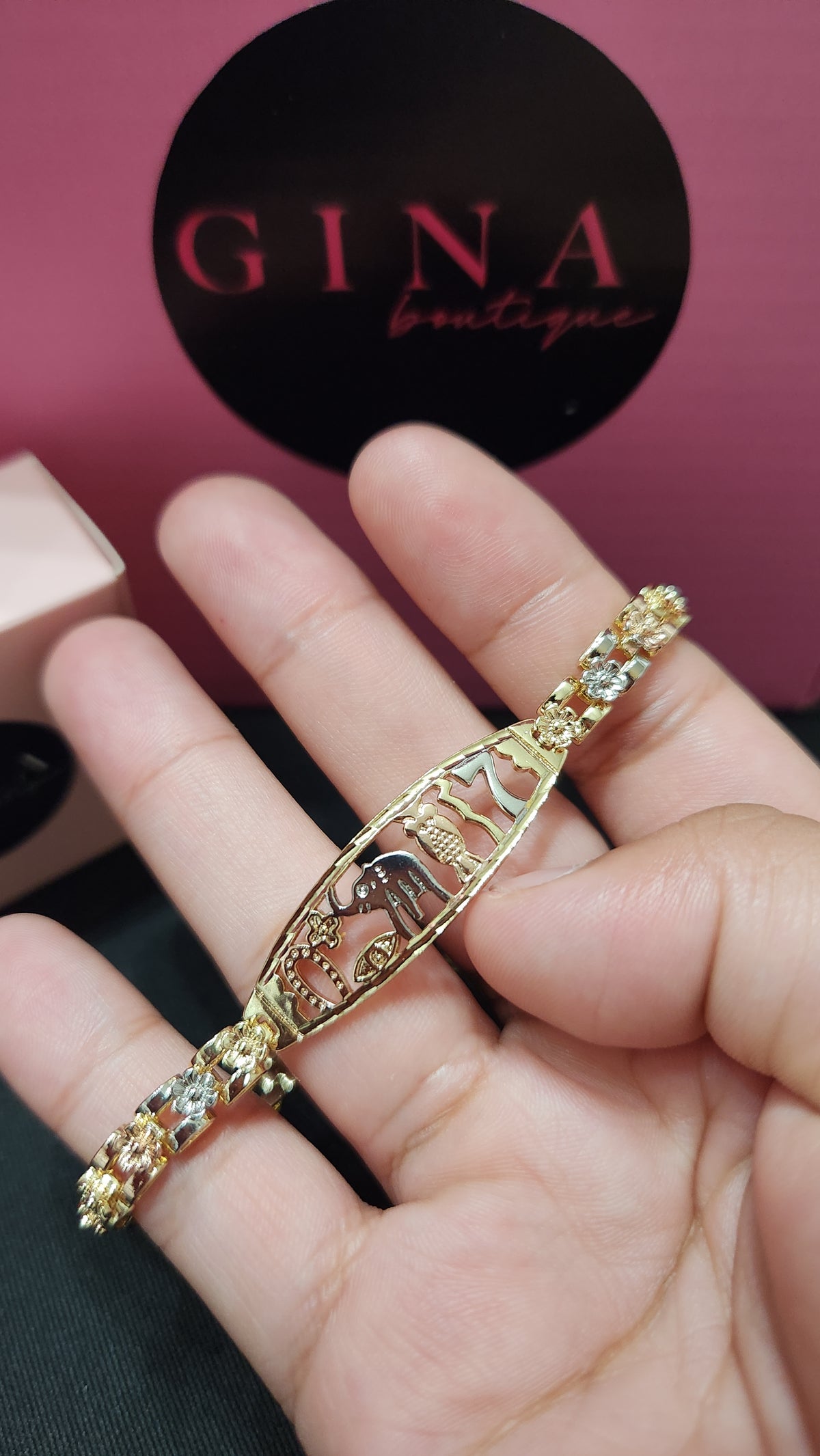 7 Lucky Symbols Bracelet Premium