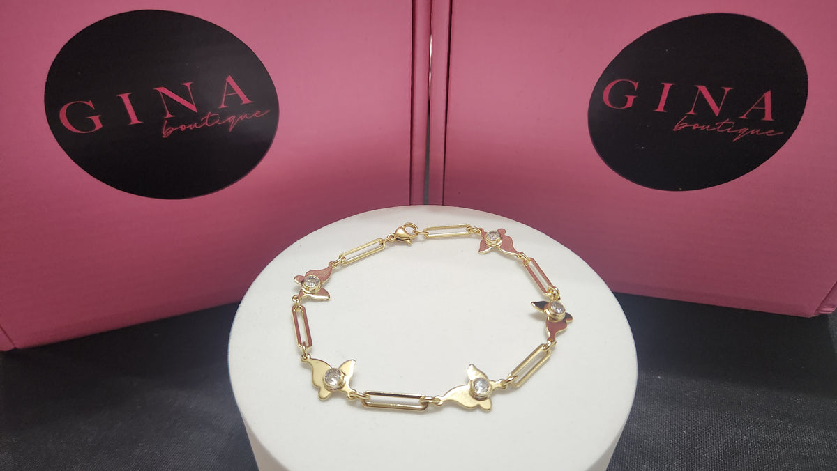 Thin Butterfly Bracelet