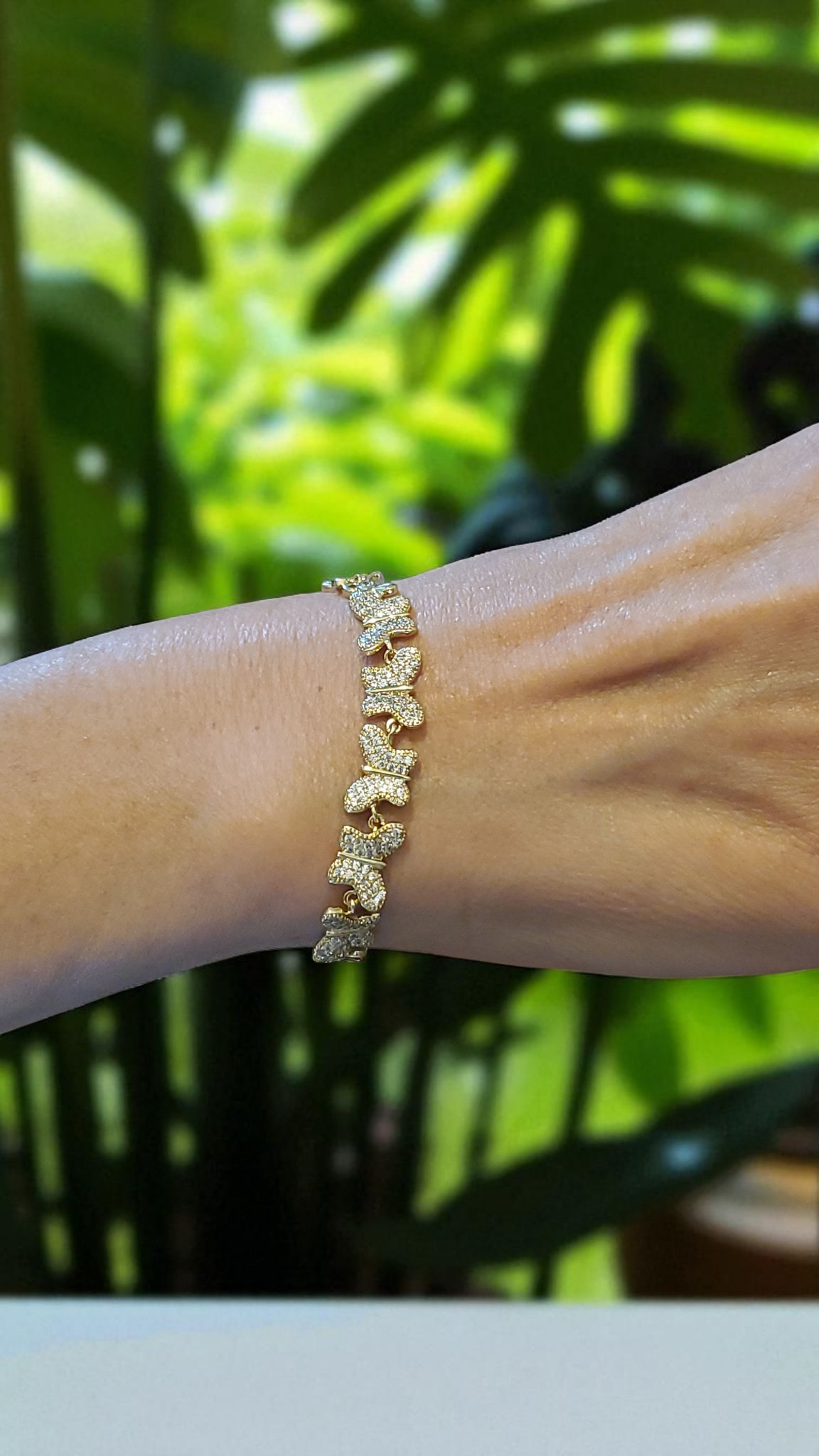 Brilliant Butterfly Bracelet