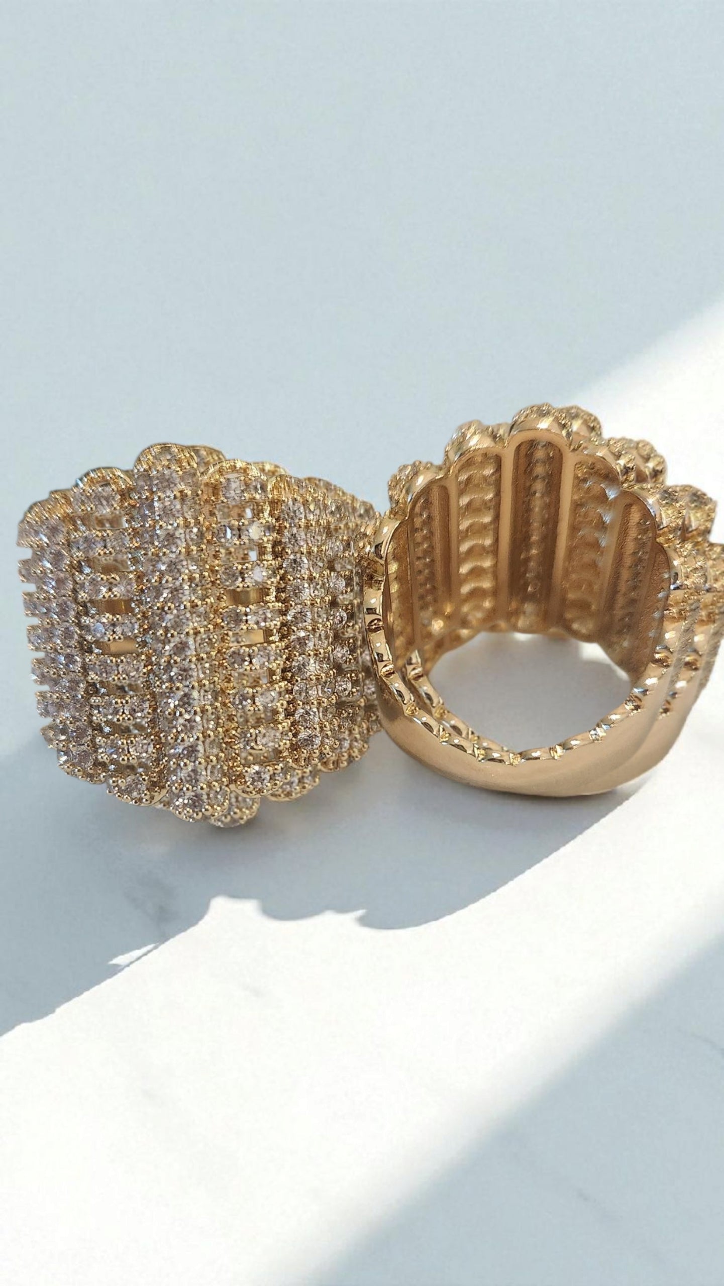 Chunky Encrusted Ring