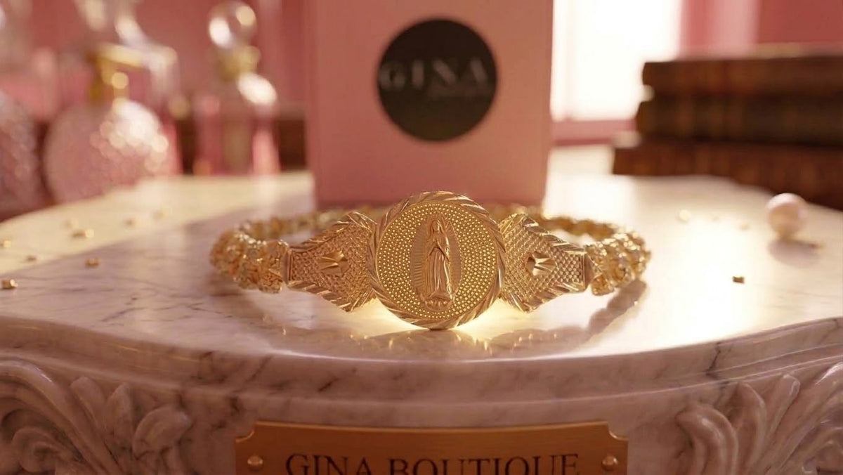 Premuim Flower Style Virgen de Guadalupe Bracelet