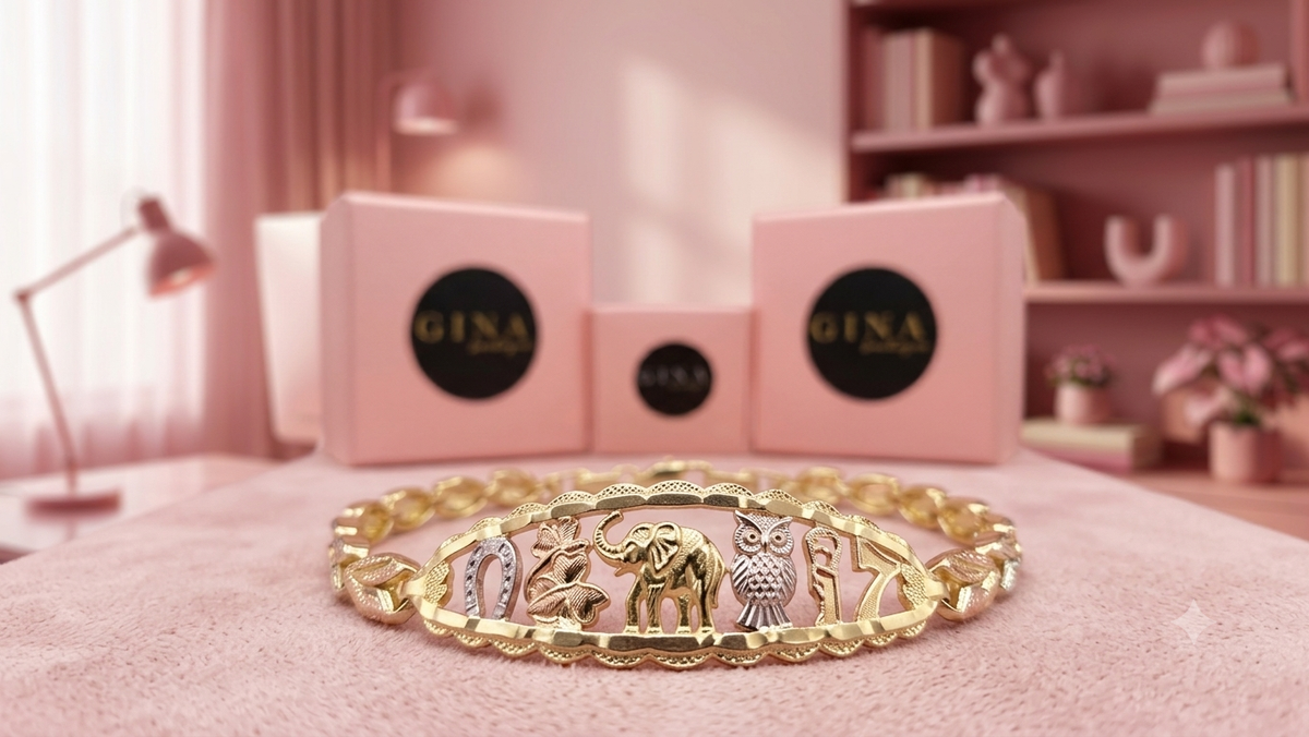 7 Lucky Symbols Bracelet