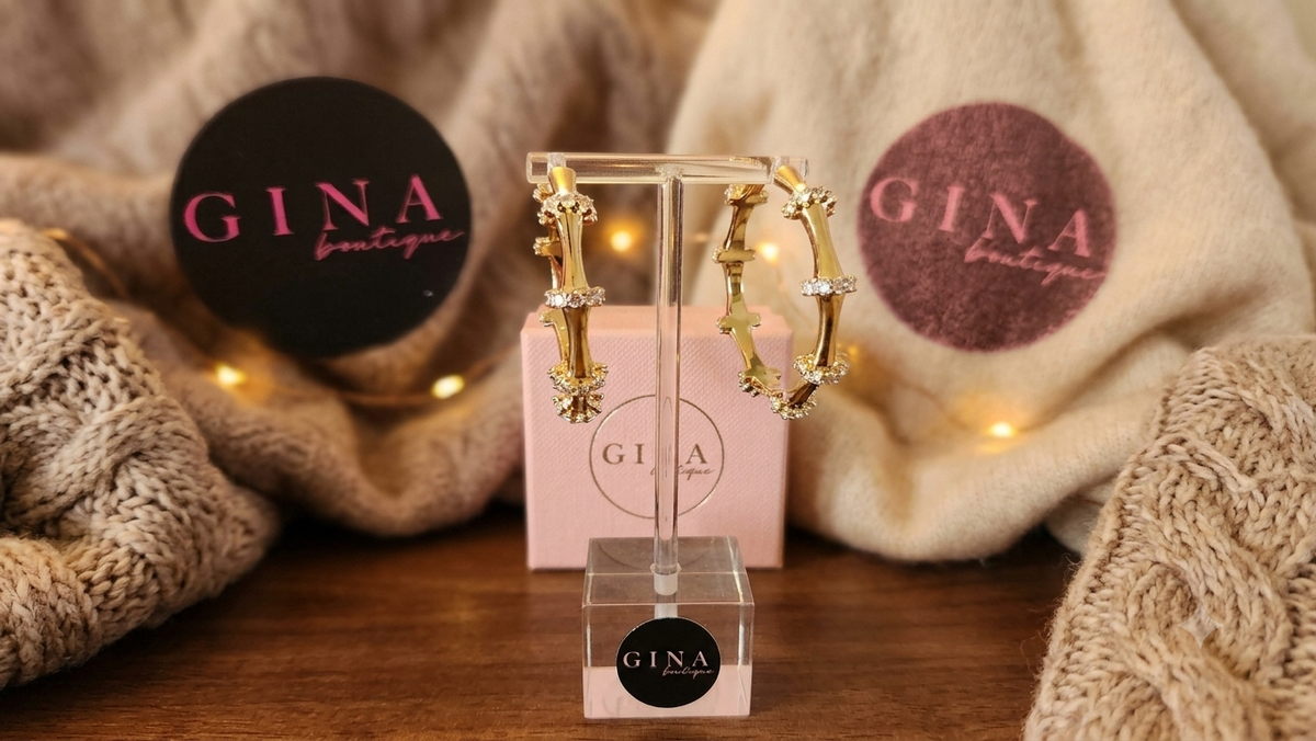Bamboo Style Earrings