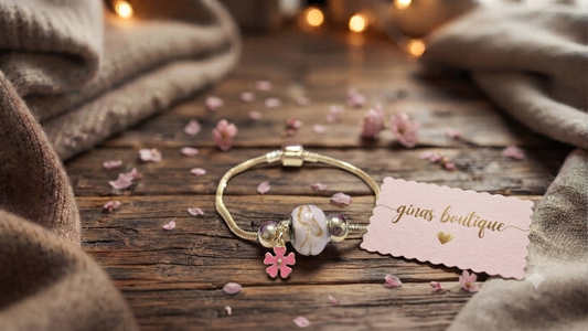 Pandora Pink Flower Bracelet