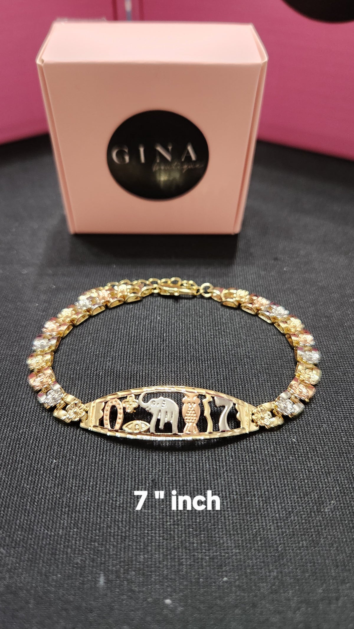7 Lucky Symbols Bracelet Premium