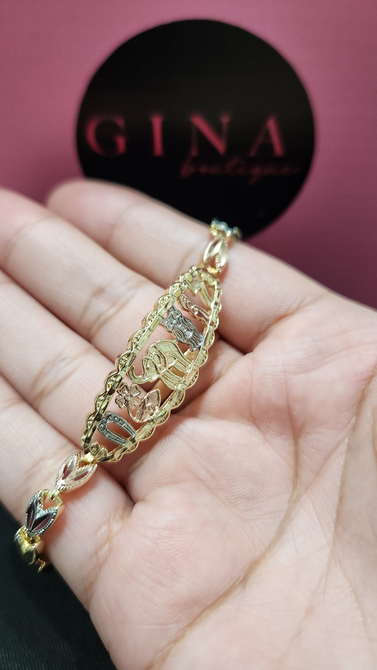 7 Lucky Symbols Bracelet