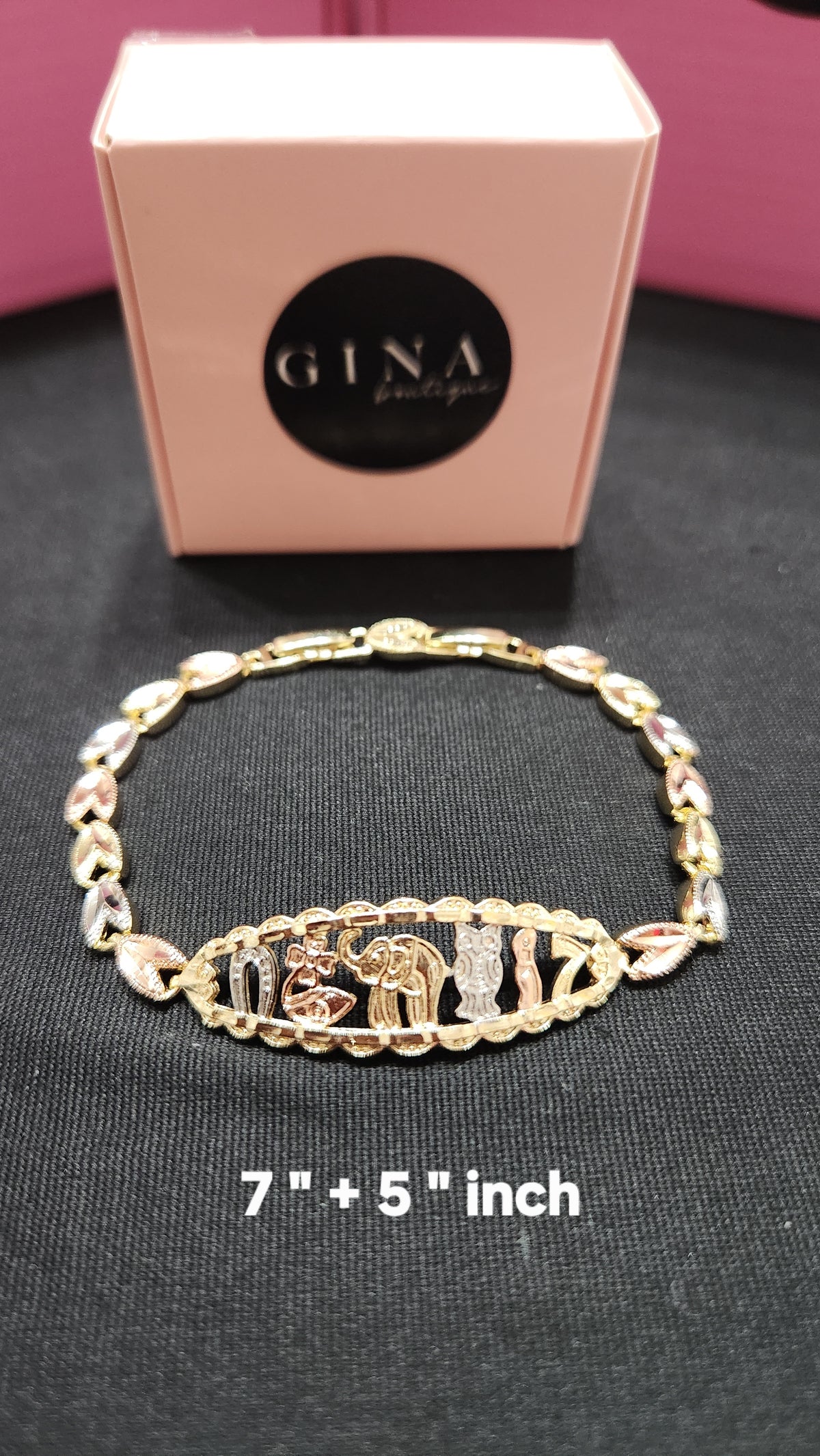 7 Lucky Symbols Bracelet