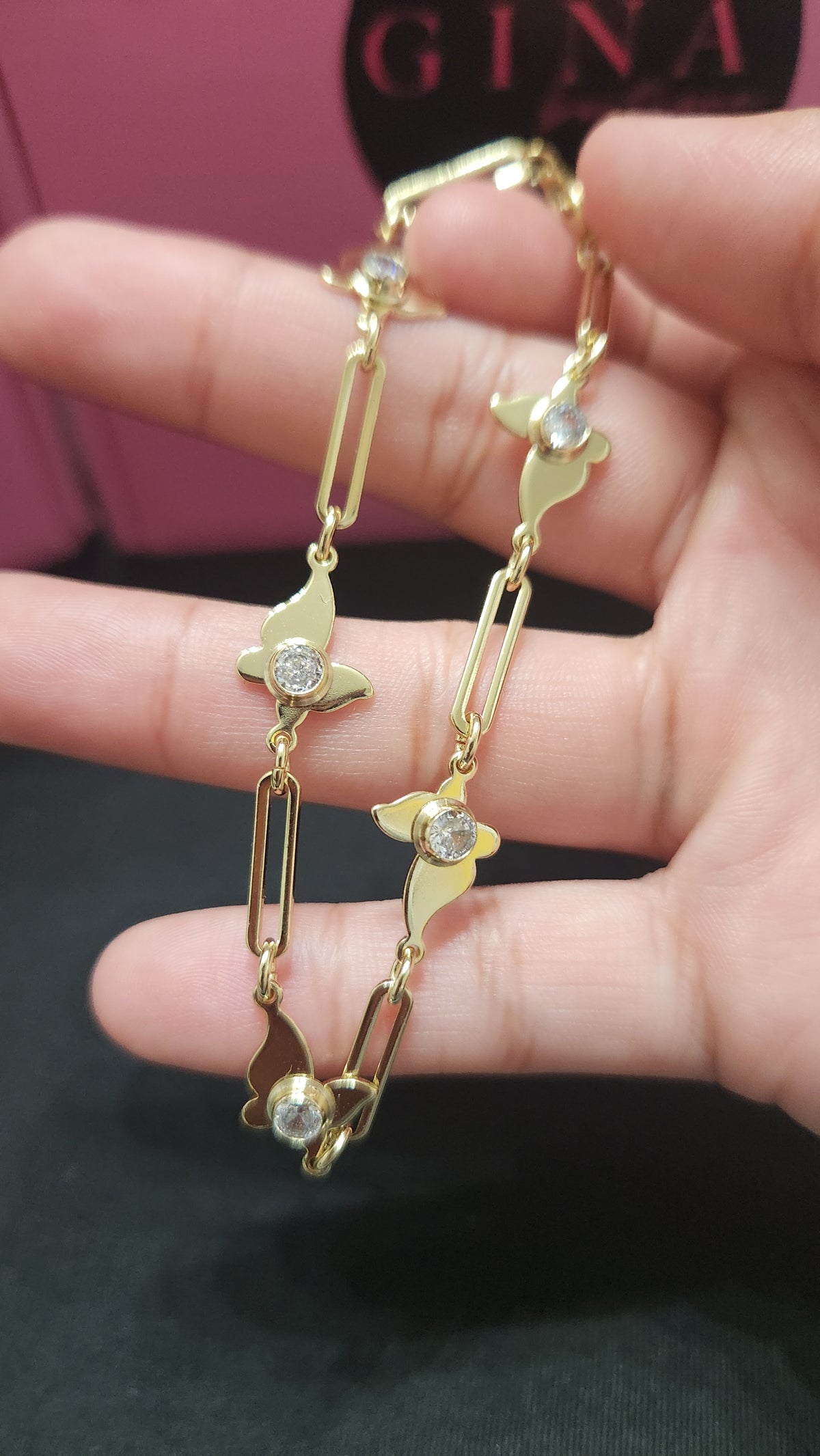 Thin Butterfly Bracelet