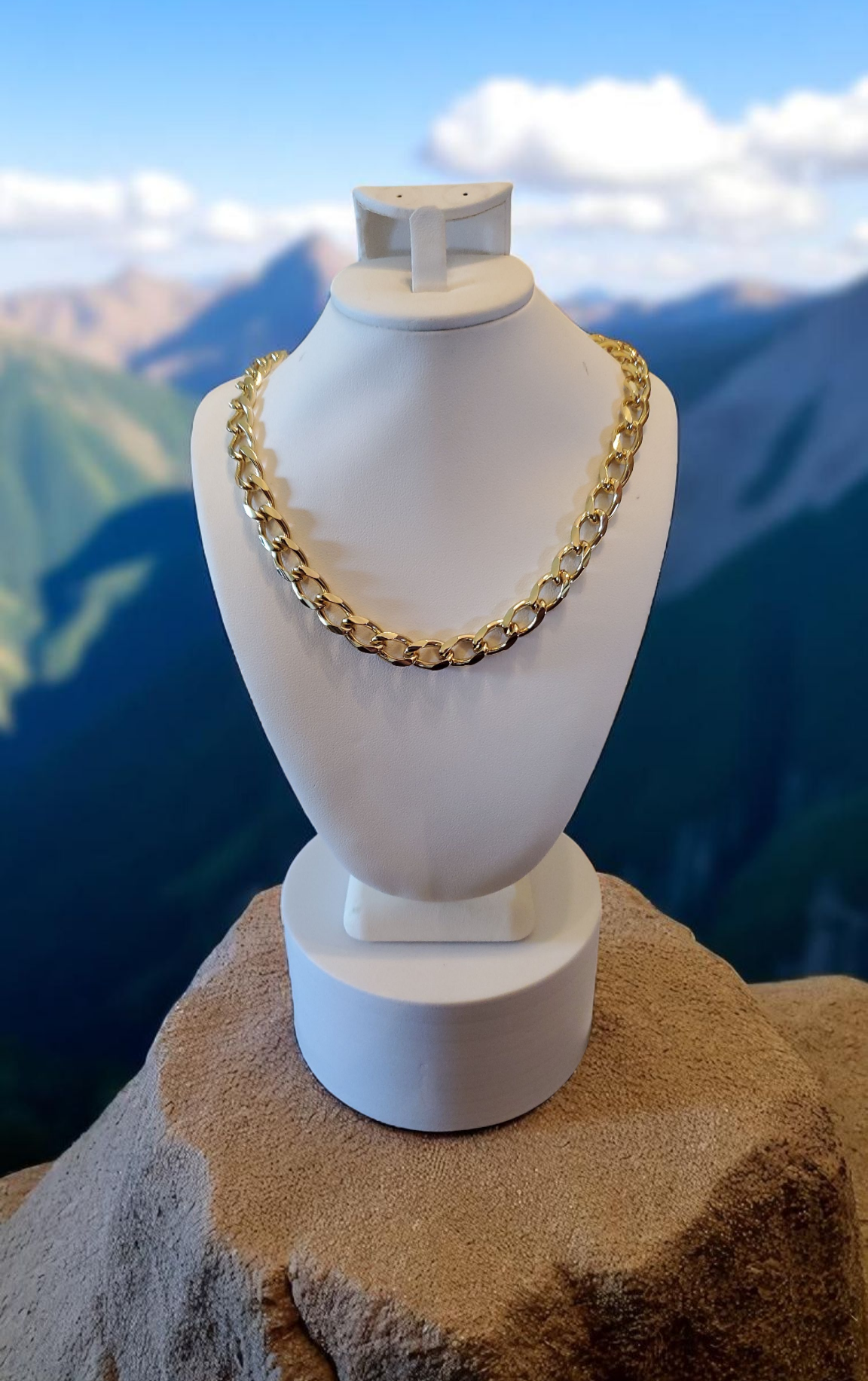 50cm Curb Link Chain for Men