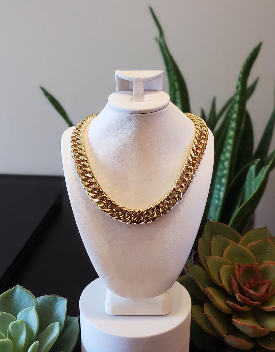 60cm Curb Link Chain for Men