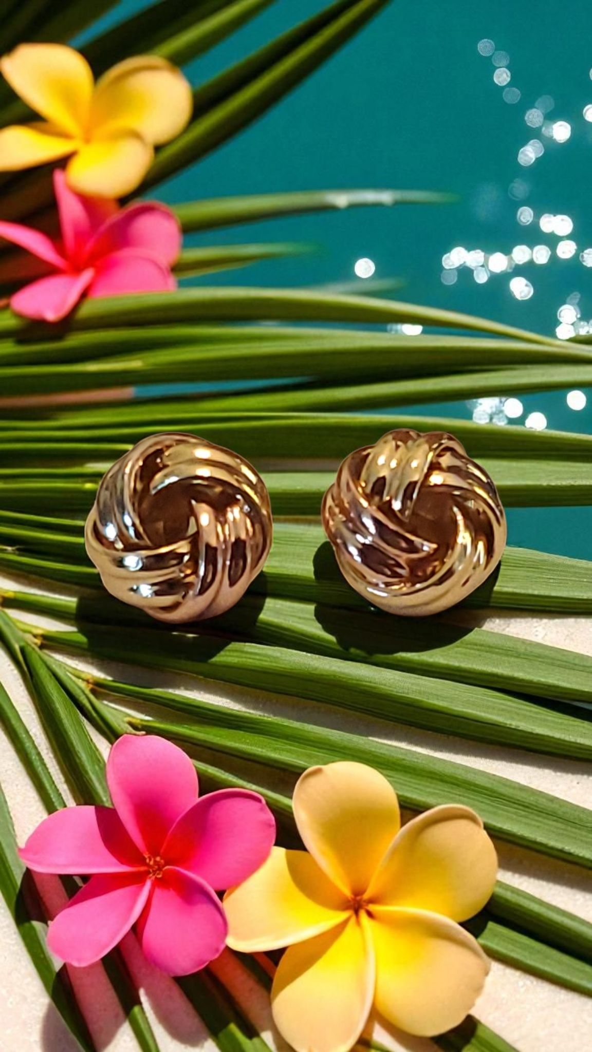Golden Weave Earrings