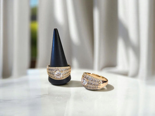 Halo Cut Ring
