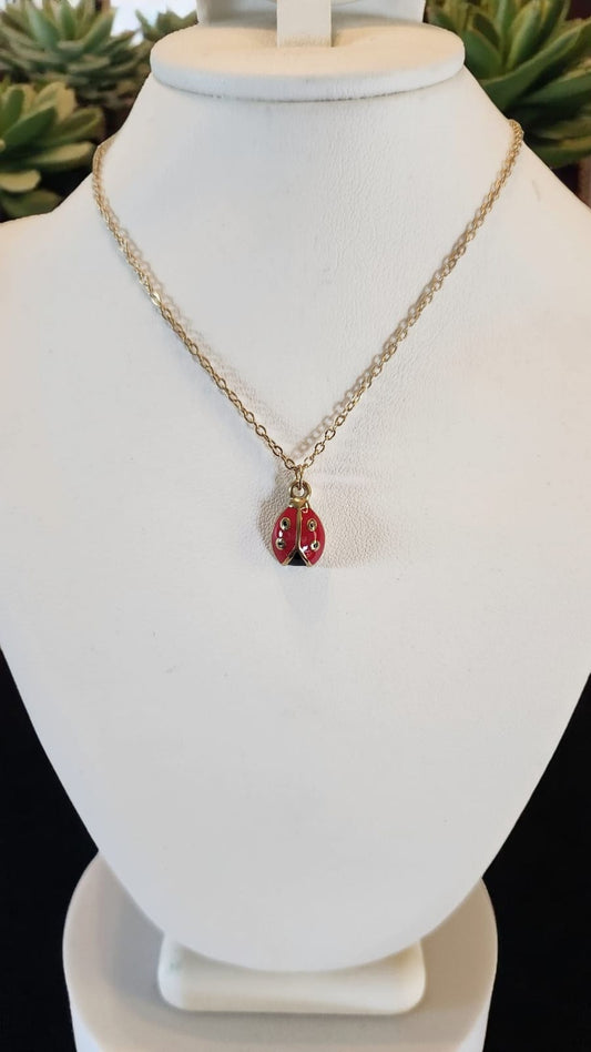 Ladybug Necklace