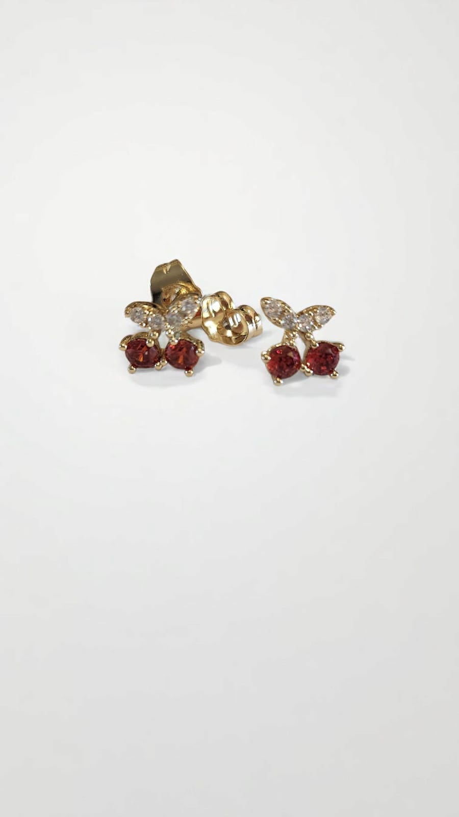 Mini Cherry Earrings