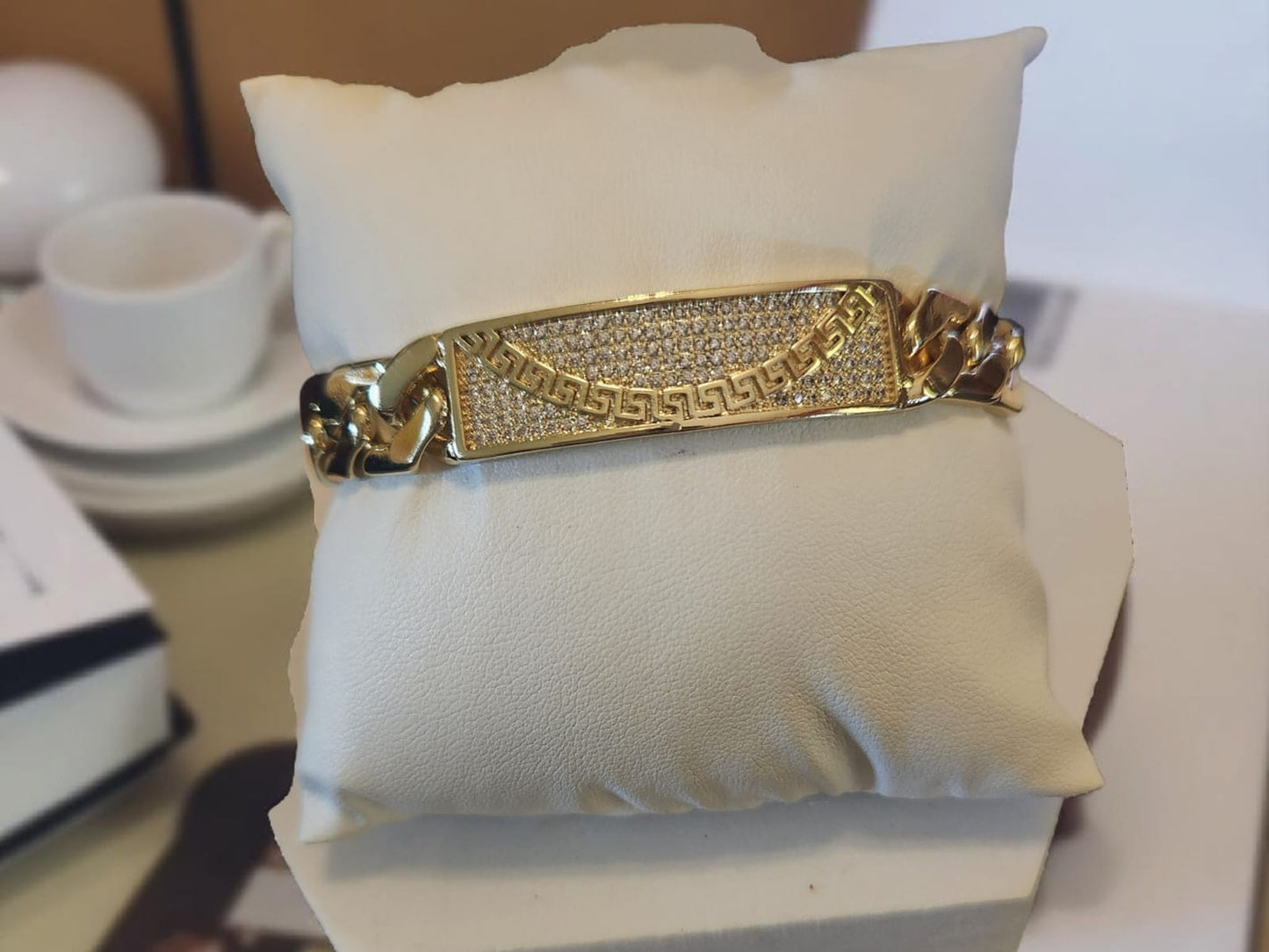 Plate Cuban Link Bracelet
