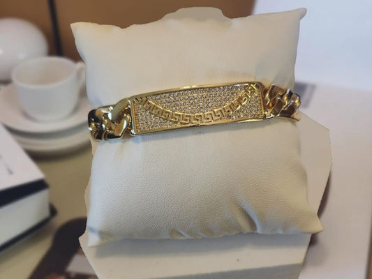 Plate Cuban Link Bracelet