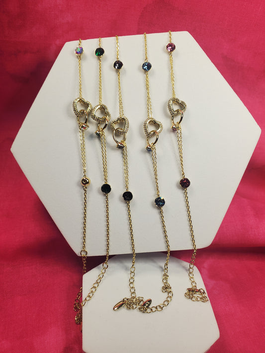 Pulsera de Corazon con Anillo