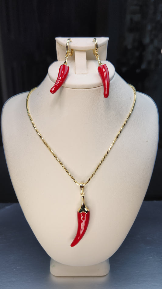 Set de Chiles Rojos